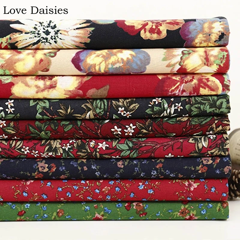 Cotton/Linen Ethnic NEW DARK BLUE RED GREEN Big Small Flower Trees Fabrics for Apparel Dress HomeDecor Tablecloth Cushion Tissue
Cotton/Linen Ethnic NEW DARK BLUE RED GREEN Big Small Flower Trees Fabrics for Apparel Dress HomeDecor Tablecloth Cushion Tissue