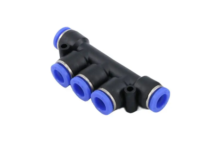 10PC PKG6-4 PKG8-6 PKG10-8 PKG12-10 Tube O/D 4mm-12mm Five Way Different Ports Plastic Pneumatic Quick Connector Push In Fitting
10PC PKG6-4 PKG8-6 PKG10-8 PKG12-10 Tube O/D 4mm-12mm Five Way Different Ports Plastic Pneumatic Quick Connector Push In Fitting