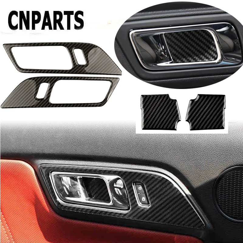 CNPARTS 2pcs/set Car Accessories For Ford Mustang 2015 2016 2017 GT500 GT 350 Door Handles Door Bowl Carbon Stickers Decoration
CNPARTS 2pcs/set Car Accessories For Ford Mustang 2015 2016 2017 GT500 GT 350 Door Handles Door Bowl Carbon Stickers Decoration