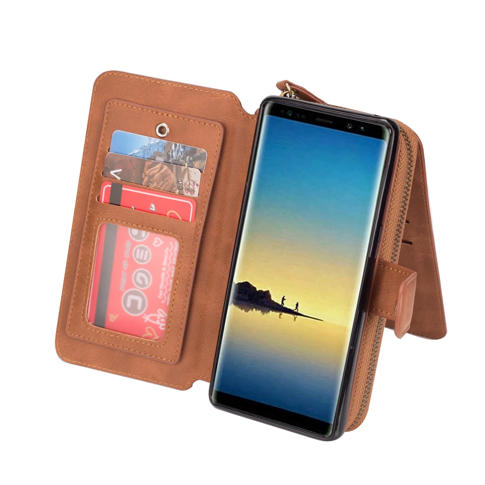 Новый чехол для Samsung Galaxy Note 8, многофункциональный кошелек в стиле ретро, кожаный кошелек на молнии, чехол-книжка, чехол для телефона с держат...
Новый чехол для Samsung Galaxy Note 8, многофункциональный кошелек в стиле ретро, кожаный кошелек на молнии, чехол-книжка, чехол для телефона с держат...