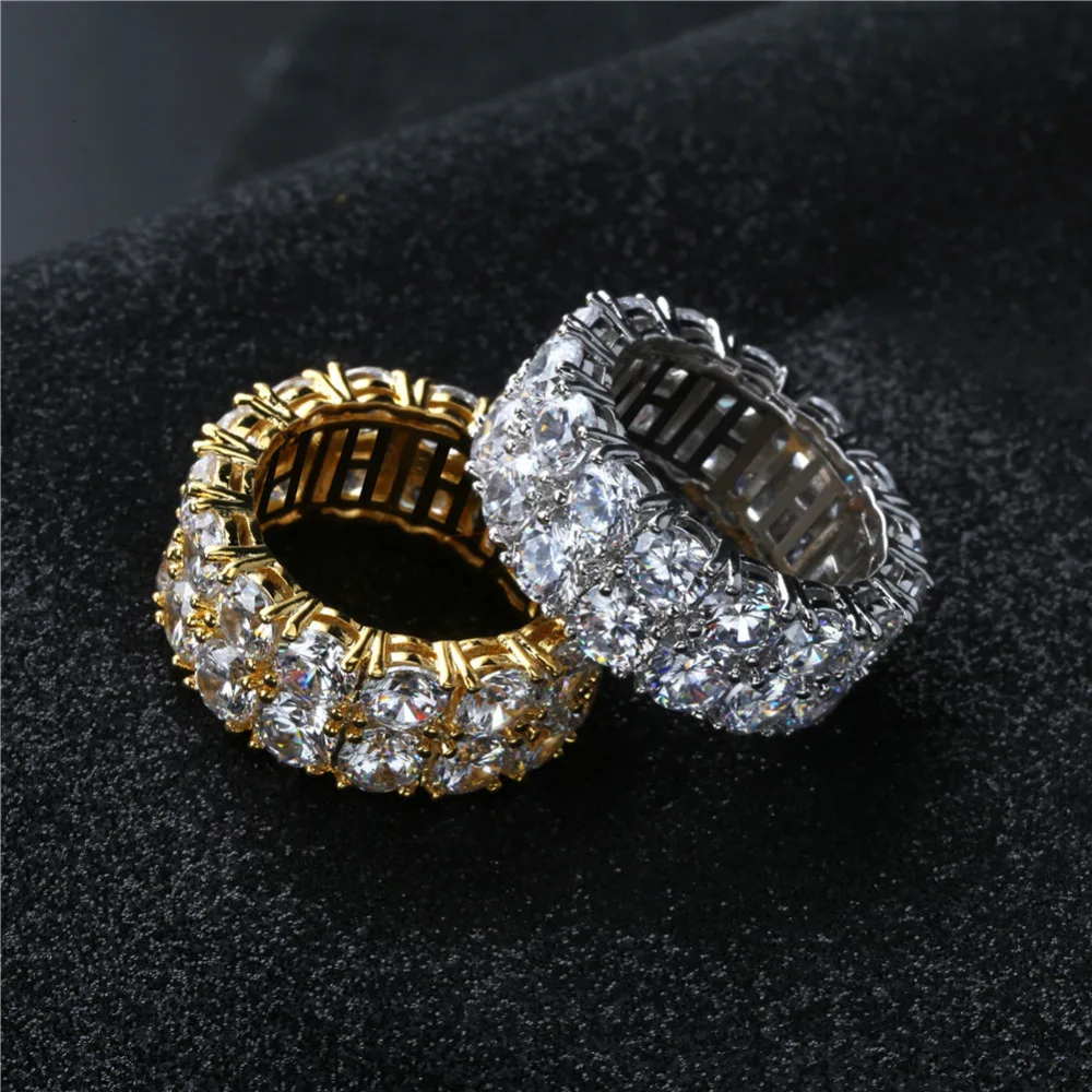 Men's Bling Hip Hop Iced Out Gold Color Stone Rhinestone Cz Ring Luxury Women Ring Mens Fashion Finger Ring Dropshipping
Men's Bling Hip Hop Iced Out Gold Color Stone Rhinestone Cz Ring Luxury Women Ring Mens Fashion Finger Ring Dropshipping