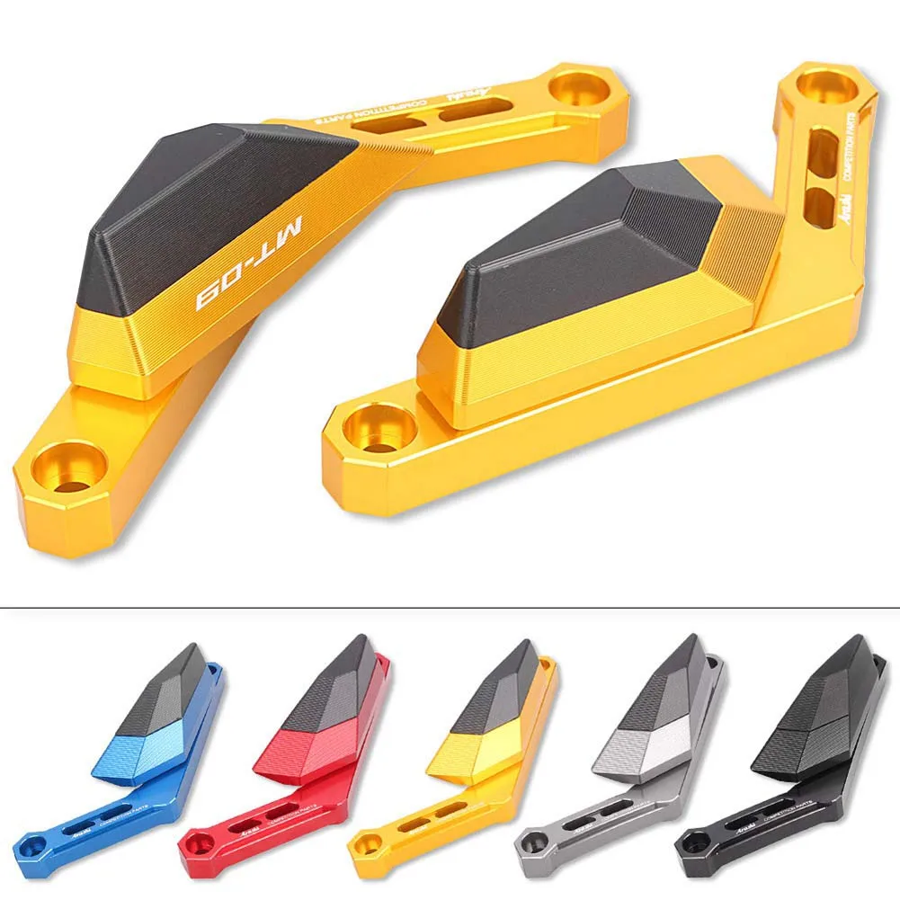 CNC Aluminum Motorbike Frame Slider Crash Pad Guard Protector For Yamaha MT-09 MT09 2014 15 2016
CNC Aluminum Motorbike Frame Slider Crash Pad Guard Protector For Yamaha MT-09 MT09 2014 15 2016