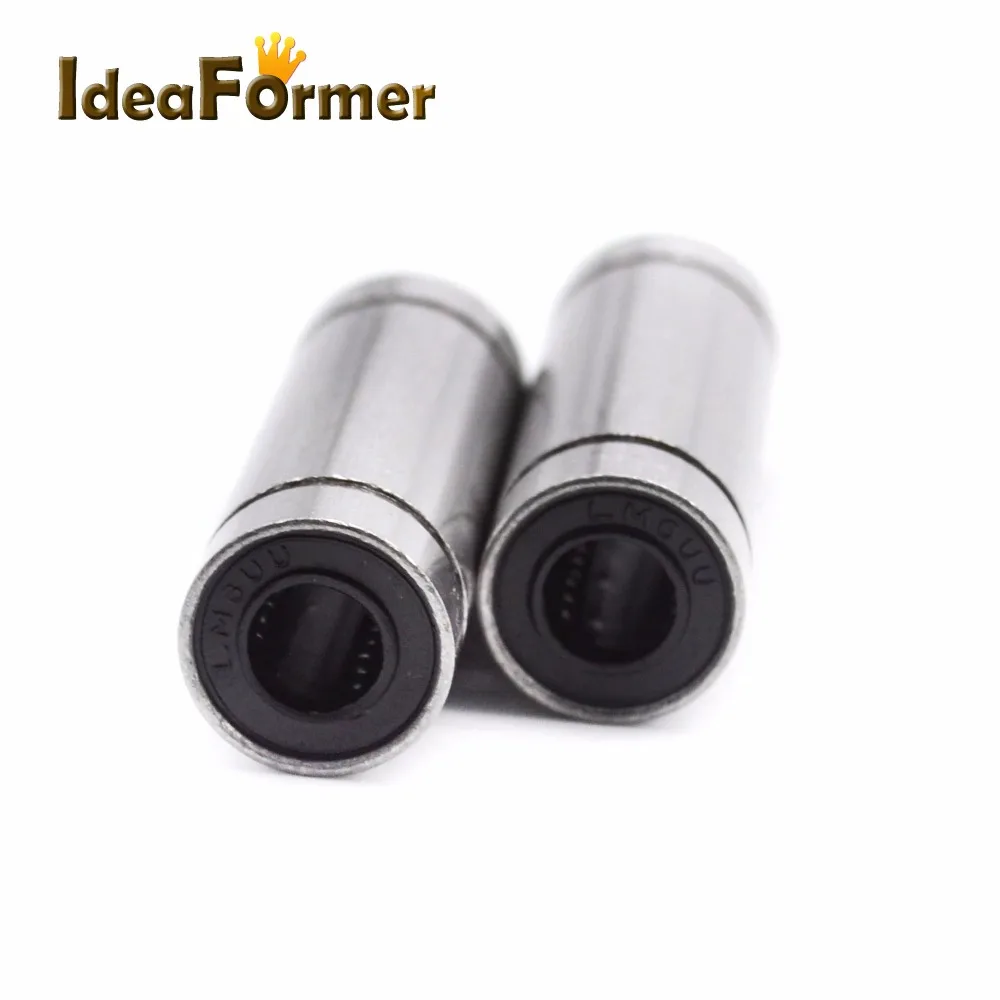 4pcs LM6LUU LM8LUU LM10LUU long type 6/8/10mm linear ball bearing CNC parts for 3D printer LM6L LM8L LM10L
4pcs LM6LUU LM8LUU LM10LUU long type 6/8/10mm linear ball bearing CNC parts for 3D printer LM6L LM8L LM10L