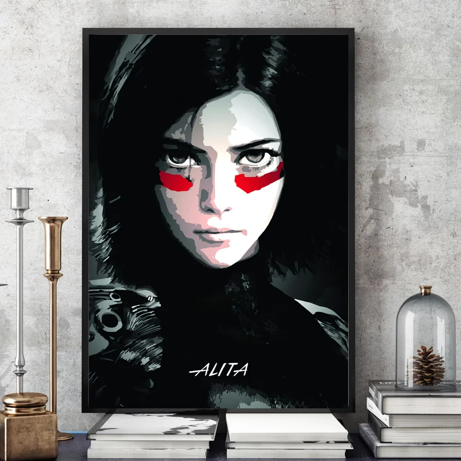 Home Decor Prints Painting Nordic Style Alita Battle Angel Pictures Wall Art Modular Canvas Poster Modern For Bedside Background
Home Decor Prints Painting Nordic Style Alita Battle Angel Pictures Wall Art Modular Canvas Poster Modern For Bedside Background