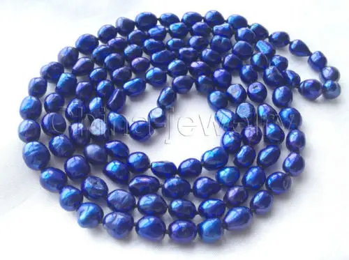 FREE SHIPPING>>>@@ > Pretty 45" 9-12mm deep blue baroque freshwater pearl necklace ^^^@^Noble style Natural Fine jewe &
FREE SHIPPING>>>@@ > Pretty 45" 9-12mm deep blue baroque freshwater pearl necklace ^^^@^Noble style Natural Fine jewe &