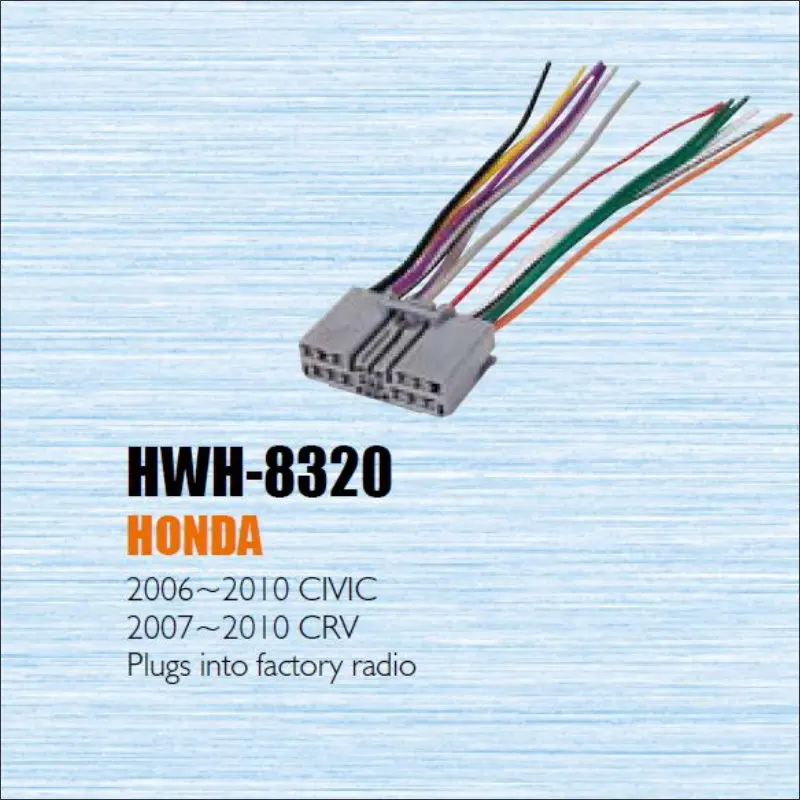 Car DVD Player Power Wire Cable For Honda Civic 2006-2010 Plug Into Factory Radio CD DIN ISO Female
Car DVD Player Power Wire Cable For Honda Civic 2006-2010 Plug Into Factory Radio CD DIN ISO Female