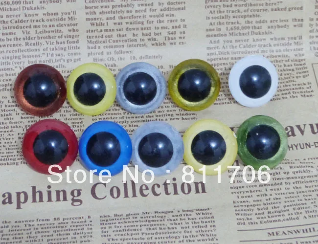 free shipping 12mm DIY Safety Plastic Mix color Toy Eyes for Bear doll accessories with washer
free shipping 12mm DIY Safety Plastic Mix color Toy Eyes for Bear doll accessories with washer