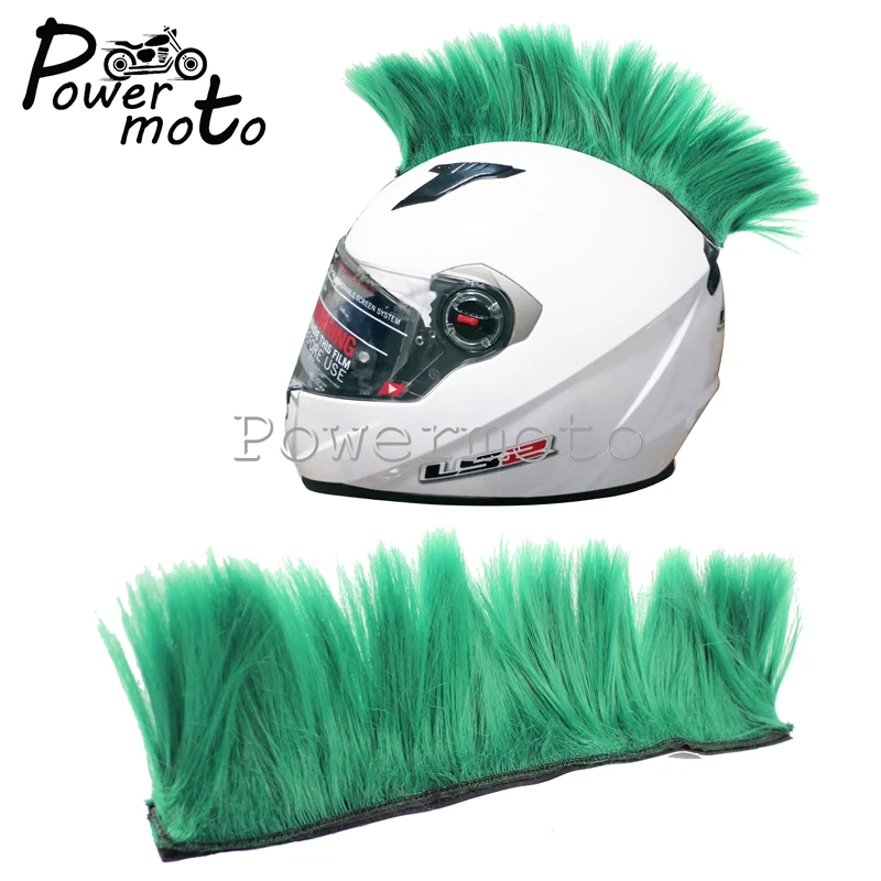 Motorcycle Green Mohawk Helmet Hair Punk Style Motocross Racing Bike Skateboard Outdoor ATV Street Off Road Feather Decoration
Motorcycle Green Mohawk Helmet Hair Punk Style Motocross Racing Bike Skateboard Outdoor ATV Street Off Road Feather Decoration