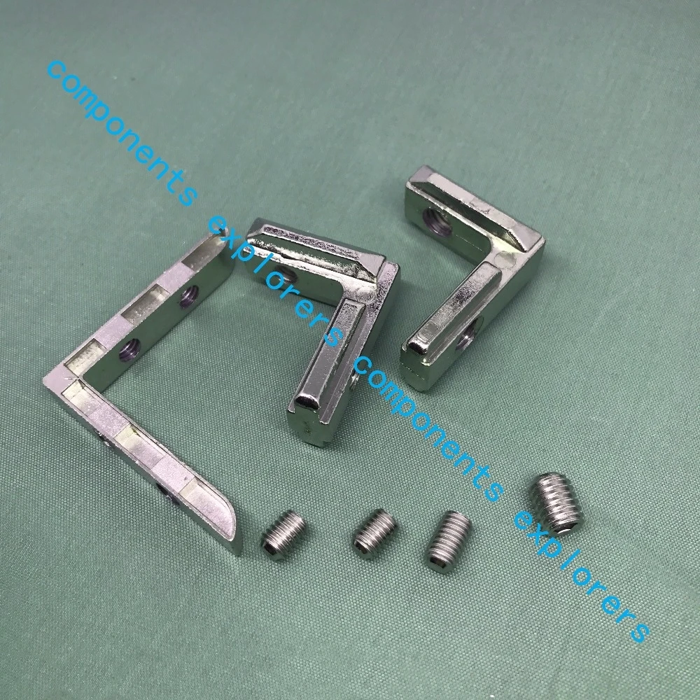 L Connectors for 4545 Aluminum Extrusion Profiles or 45 Series Aluminum Extrusion Profiles ,Screws included.
L Connectors for 4545 Aluminum Extrusion Profiles or 45 Series Aluminum Extrusion Profiles ,Screws included.