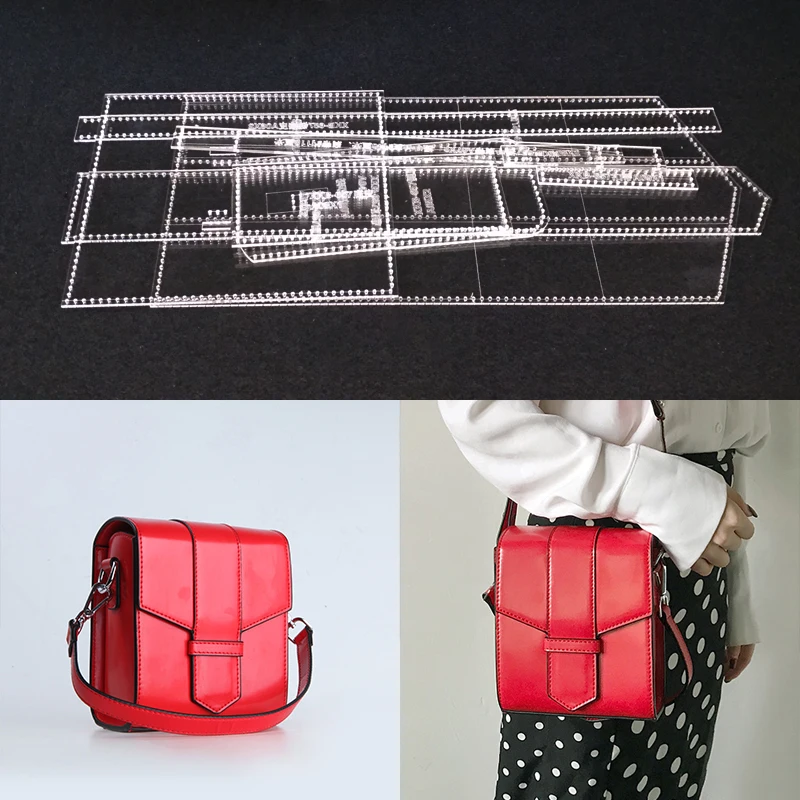 1 Набор DIY акриловый кожаный шаблон для дома ручная работа кожевенное ремесло