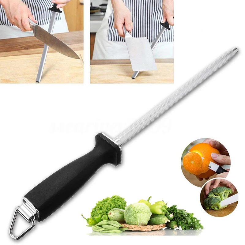 JX-LCLYL 10'' 25.4cm Oval High Carbon Steel Diamond Sharpening Steel Rod Sharpener
JX-LCLYL 10'' 25.4cm Oval High Carbon Steel Diamond Sharpening Steel Rod Sharpener