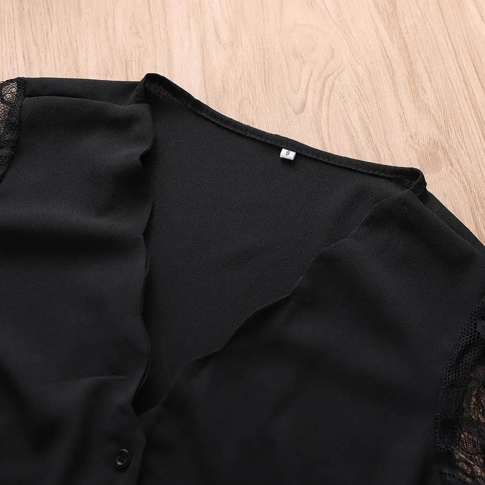 2019 Lace Blouse Shirt Summer Short Sleeve Casual V Neck Women Tops and Blouse Hot Sale Streetwear Chiffon White Blusas Mujer
2019 Lace Blouse Shirt Summer Short Sleeve Casual V Neck Women Tops and Blouse Hot Sale Streetwear Chiffon White Blusas Mujer