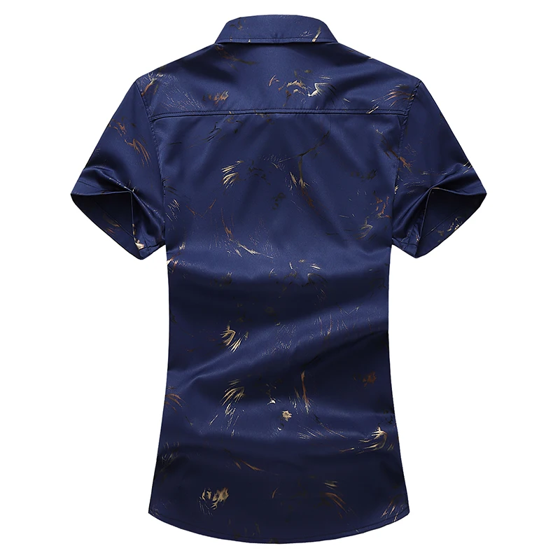 2019 Summer New Men's Casual Print Shirt Fashion Large Size 5XL 6XL 7XL White Short Shirt Brand Clothes
2019 Summer New Men's Casual Print Shirt Fashion Large Size 5XL 6XL 7XL White Short Shirt Brand Clothes