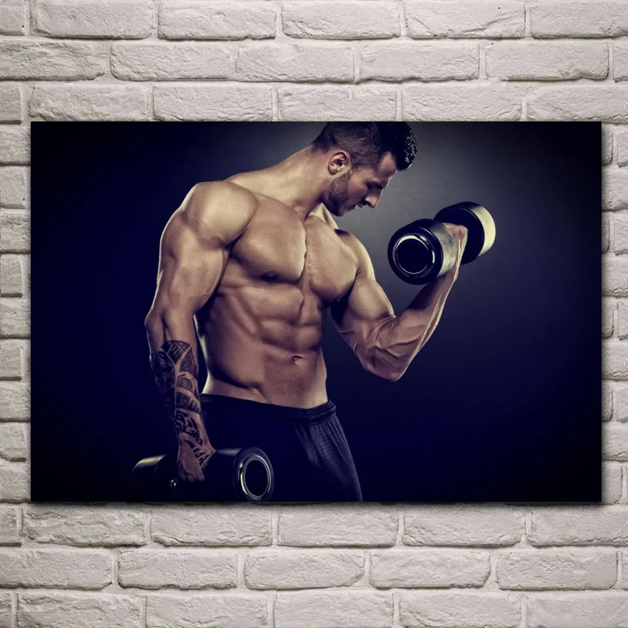bodybuilding sport artwork sexy man bodybuilder muscle fabric posters on the wall picture home art living room decoration YR329
bodybuilding sport artwork sexy man bodybuilder muscle fabric posters on the wall picture home art living room decoration YR329