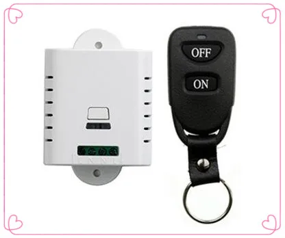 85V 110V 120V 220V 250V 10A 1CH Remote Control Light Switch Relay Output Radio Receiver Module and Belt buckle Transmitter
85V 110V 120V 220V 250V 10A 1CH Remote Control Light Switch Relay Output Radio Receiver Module and Belt buckle Transmitter
