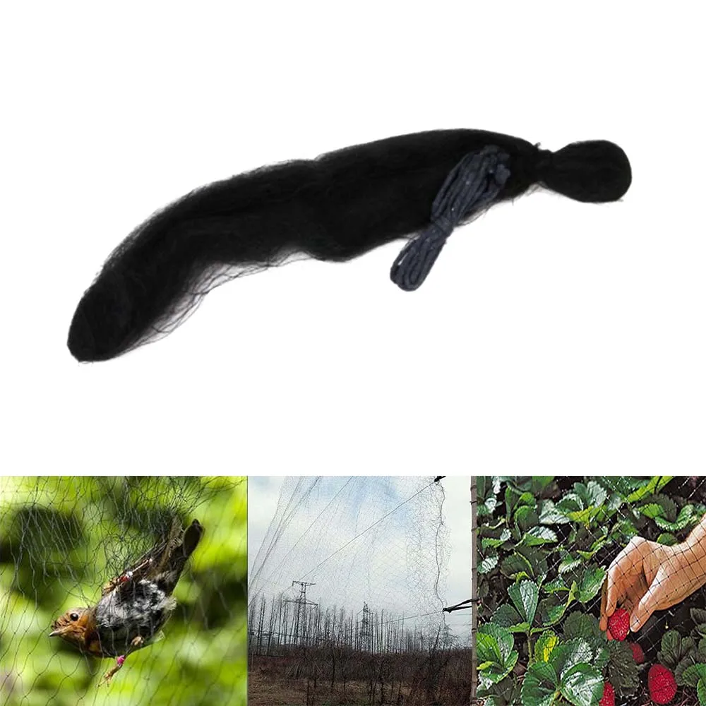 Black Mesh Anti Bird Mist Net Prevent Hunting Catching Garden Tools Vegetable Farm Orchard Vineyard Protect Nylon Netting
Black Mesh Anti Bird Mist Net Prevent Hunting Catching Garden Tools Vegetable Farm Orchard Vineyard Protect Nylon Netting
