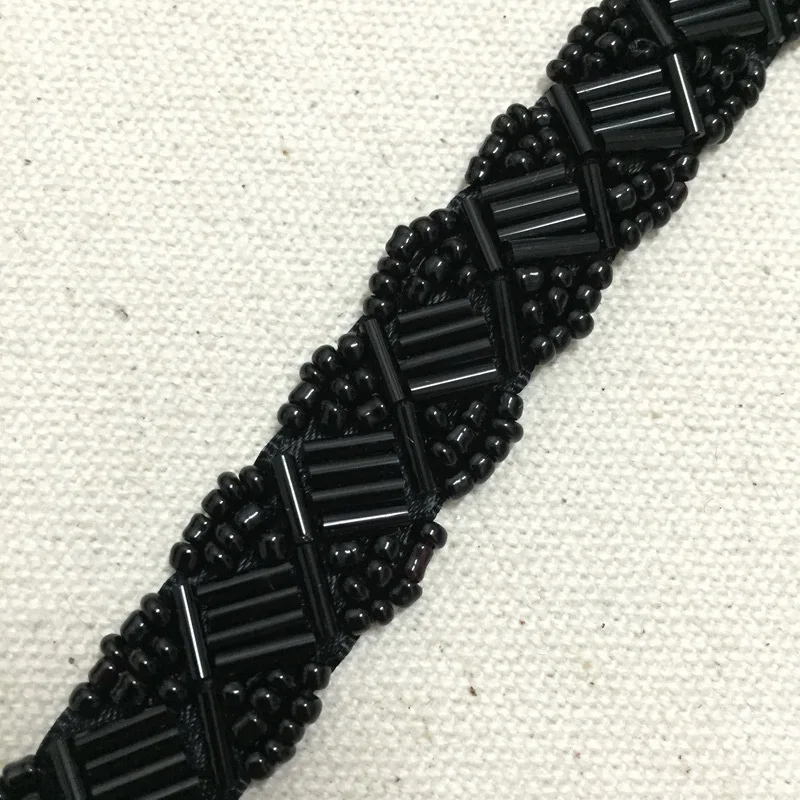 3 Yards Black Ribbon Beaded Lace Trim for Collar Trim, Diy Clothes, Wedding Decoration, Costume, Bridal
3 Yards Black Ribbon Beaded Lace Trim for Collar Trim, Diy Clothes, Wedding Decoration, Costume, Bridal