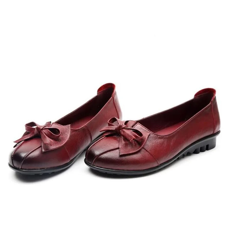 MVVJKE Handmade Bow Women Flat Shoes Shallow Mouth Soft Genuine Leather Shoes Woman Fashion Shoes 2018 spring Women FlatsE117
MVVJKE Handmade Bow Women Flat Shoes Shallow Mouth Soft Genuine Leather Shoes Woman Fashion Shoes 2018 spring Women FlatsE117