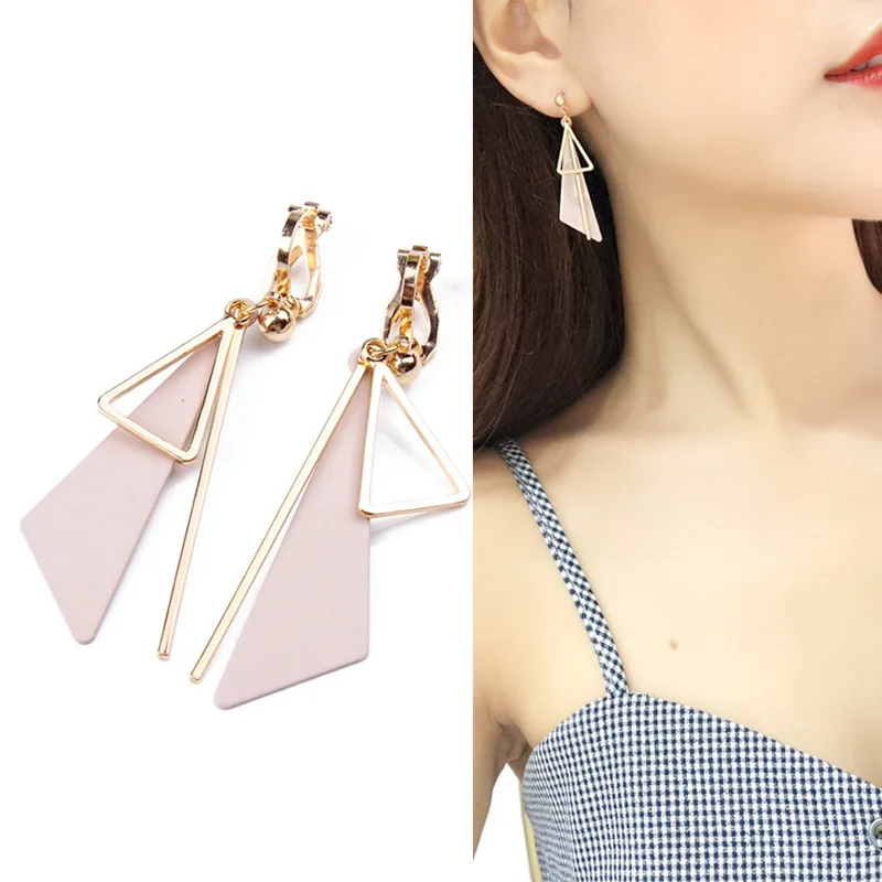 JIOFREE Bride New Arrival Clip On Earrings for Women Fashion Statement Geometric Earring Ear Korean Girls Jewelry Gift
JIOFREE Bride New Arrival Clip On Earrings for Women Fashion Statement Geometric Earring Ear Korean Girls Jewelry Gift