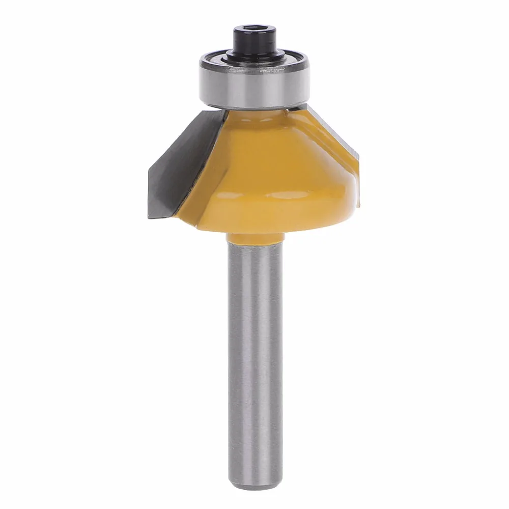 For 1/4 Round Shank Dia 5/16 Cutting Length 45 Degree Chamfer Router Cutter Bit Promotion
For 1/4 Round Shank Dia 5/16 Cutting Length 45 Degree Chamfer Router Cutter Bit Promotion