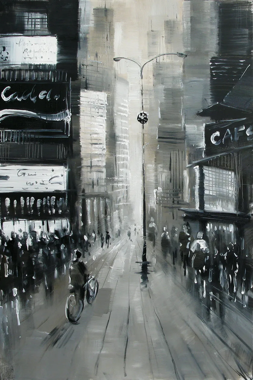 City Street Landscape Poster Downtown Skyline Handmade Abstract Oil Painting On Canvas For Livingroom Hanging
City Street Landscape Poster Downtown Skyline Handmade Abstract Oil Painting On Canvas For Livingroom Hanging