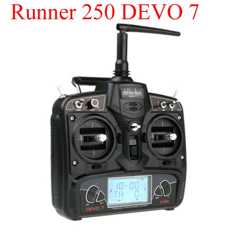 Оригинал Walkera Runner 250 Pro + DEVO 7 GPS RC гоночный quadrupter Дрон с FPV Камера/OSD/DEVO передатчик |