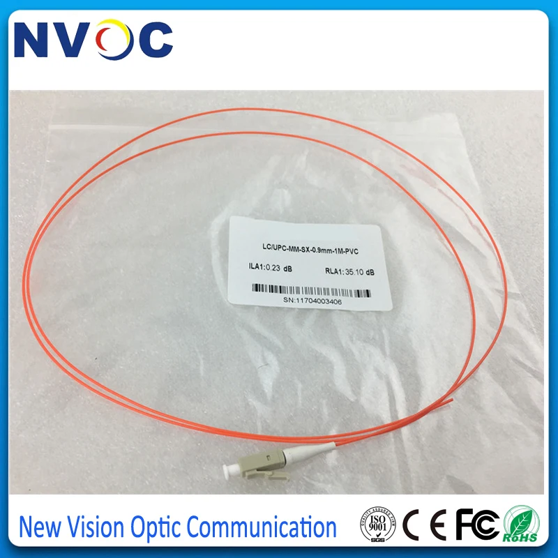 Волоконно оптический кабель Pigtail LC UPC 50/125 мм 50 шт./лот LC/UPC 0 9 OM2|Детали устройств