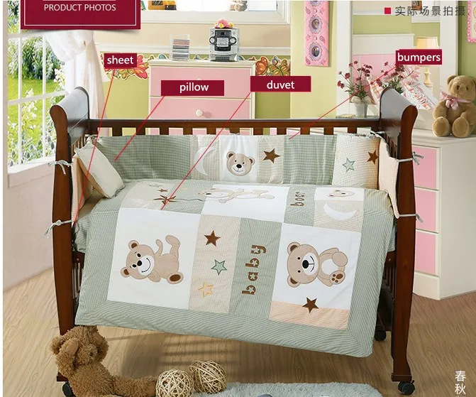 7PCS embroidery Baby Bumper Set Baby cradle crib cot bedding set bed linen ,include(bumper+duvet+sheet+pillow)
7PCS embroidery Baby Bumper Set Baby cradle crib cot bedding set bed linen ,include(bumper+duvet+sheet+pillow)