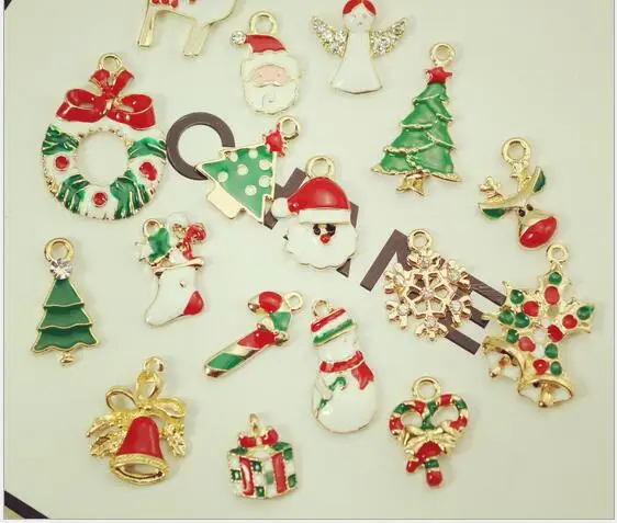 100Pcs mixed Cartoon Christmas Jewelry Making Accessories Metal Charm pendants WW762
100Pcs mixed Cartoon Christmas Jewelry Making Accessories Metal Charm pendants WW762