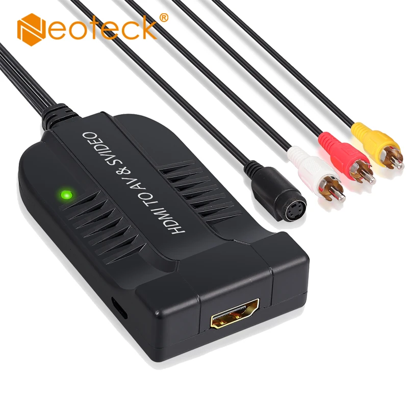 Переходник Neoteck HDMI/AV CVBS S-Video, композитный переходник R/L Audio HDMI2AV 1080P с AV S-video кабелем для VCR VHS
Переходник Neoteck HDMI/AV CVBS S-Video, композитный переходник R/L Audio HDMI2AV 1080P с AV S-video кабелем для VCR VHS