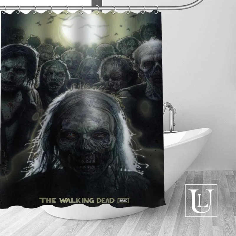 The Walking Dead Shower Curtains Customized Bathroom Curtain Waterproof Bathroom Fabric Polyester Shower Curtain High Quality
The Walking Dead Shower Curtains Customized Bathroom Curtain Waterproof Bathroom Fabric Polyester Shower Curtain High Quality