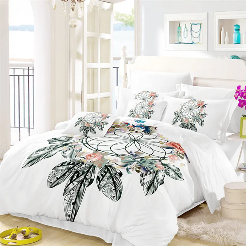 Fanaijia 3D Bohemia Dreamcatcher Flowers Bedding Set king size Print duvet cover set with pillowcase bedline
Fanaijia 3D Bohemia Dreamcatcher Flowers Bedding Set king size Print duvet cover set with pillowcase bedline
