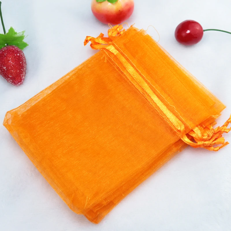 200pcs/lot Orange Organza Bag 11x16cm Jewelry Candy Gifts Packaging Bag Pouches Wedding Decoration Organza Drawstring Gift Bags
200pcs/lot Orange Organza Bag 11x16cm Jewelry Candy Gifts Packaging Bag Pouches Wedding Decoration Organza Drawstring Gift Bags