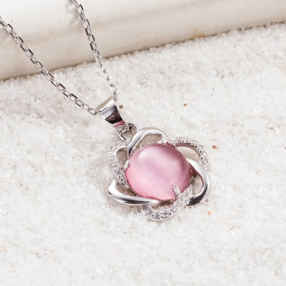 100% Real 925 Sterling Silver Pendants Necklace With Opal Stone Fashion Jewelry Pendant
100% Real 925 Sterling Silver Pendants Necklace With Opal Stone Fashion Jewelry Pendant