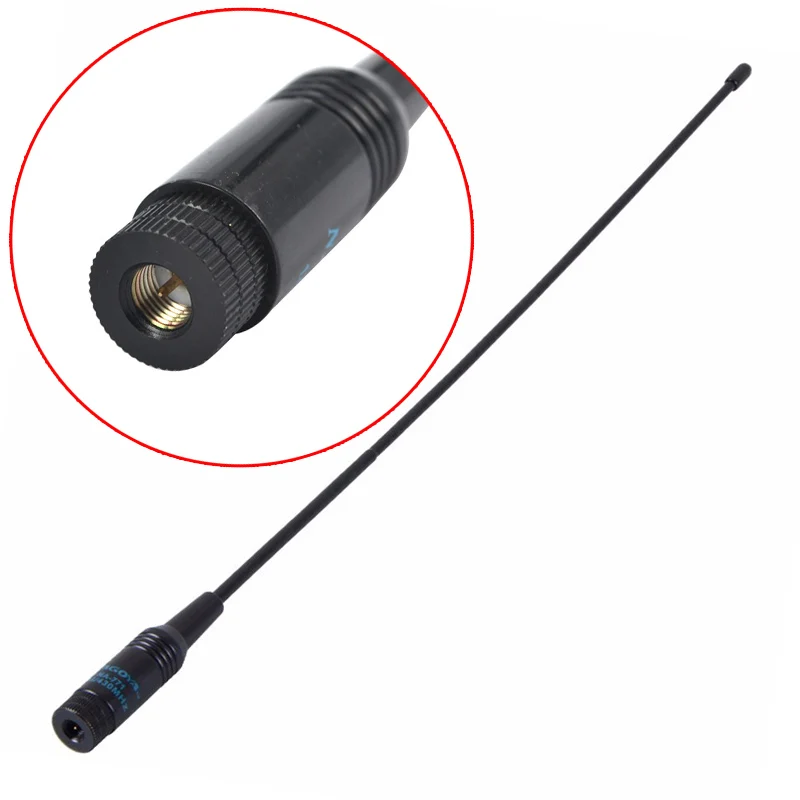 10pcs NA-771 SMA-M Male Flexible Antenna VHF/UHF 144/430MHz for BAOFENG UV-3R TONGFA UV-985 TYT TH-UV8R UVF9 UVF9D Two Way Ra
10pcs NA-771 SMA-M Male Flexible Antenna VHF/UHF 144/430MHz for BAOFENG UV-3R TONGFA UV-985 TYT TH-UV8R UVF9 UVF9D Two Way Ra