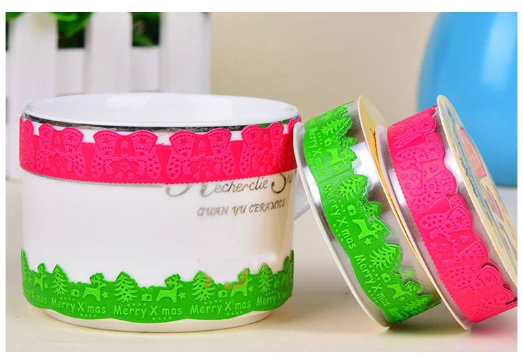 15mm *10m Creative Midea Christmas Paper Tape DIY Scrapbooking Album Decorative Tape
15mm *10m Creative Midea Christmas Paper Tape DIY Scrapbooking Album Decorative Tape