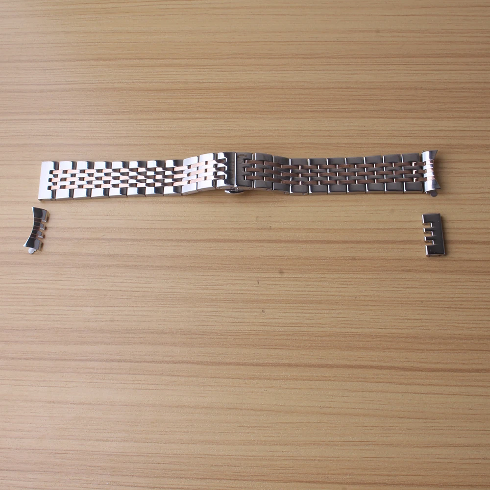 High quality watchbands 17mm 18mm 19mm 20mm 21mm 22mm stainless steel bracelet men's curved end watchband with butterfly buckle
High quality watchbands 17mm 18mm 19mm 20mm 21mm 22mm stainless steel bracelet men's curved end watchband with butterfly buckle