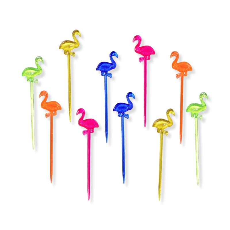 100pcs Disposable Plastic Flamingo Cake Picks Cakecup Stick Fruit Topper Wedding Birthday Party Decoration Supplies Eco-Friendly
100pcs Disposable Plastic Flamingo Cake Picks Cakecup Stick Fruit Topper Wedding Birthday Party Decoration Supplies Eco-Friendly