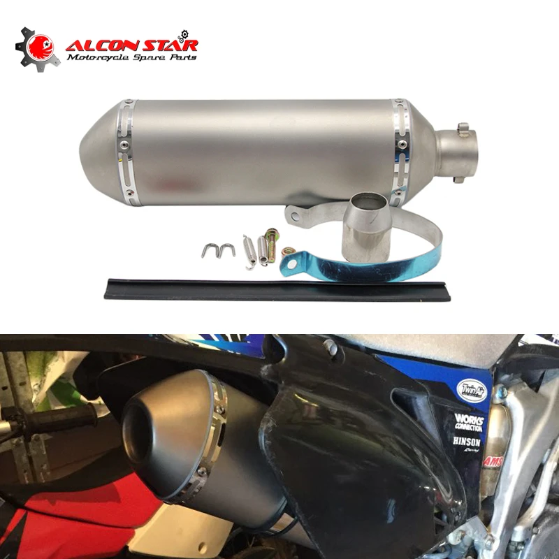Alconstar 51mm Universal AK Motorcycle Exhaust Pipe For Large Displacement High Temperature Oval Exhaust Racing
Alconstar 51mm Universal AK Motorcycle Exhaust Pipe For Large Displacement High Temperature Oval Exhaust Racing