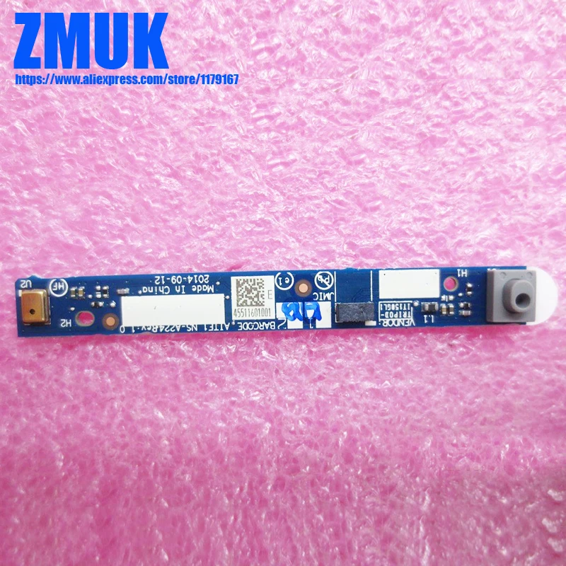 New Original MIC Module For Lenovo Thinkpad E550 E555 Series,FRU 00ht715 NS-A224
New Original MIC Module For Lenovo Thinkpad E550 E555 Series,FRU 00ht715 NS-A224