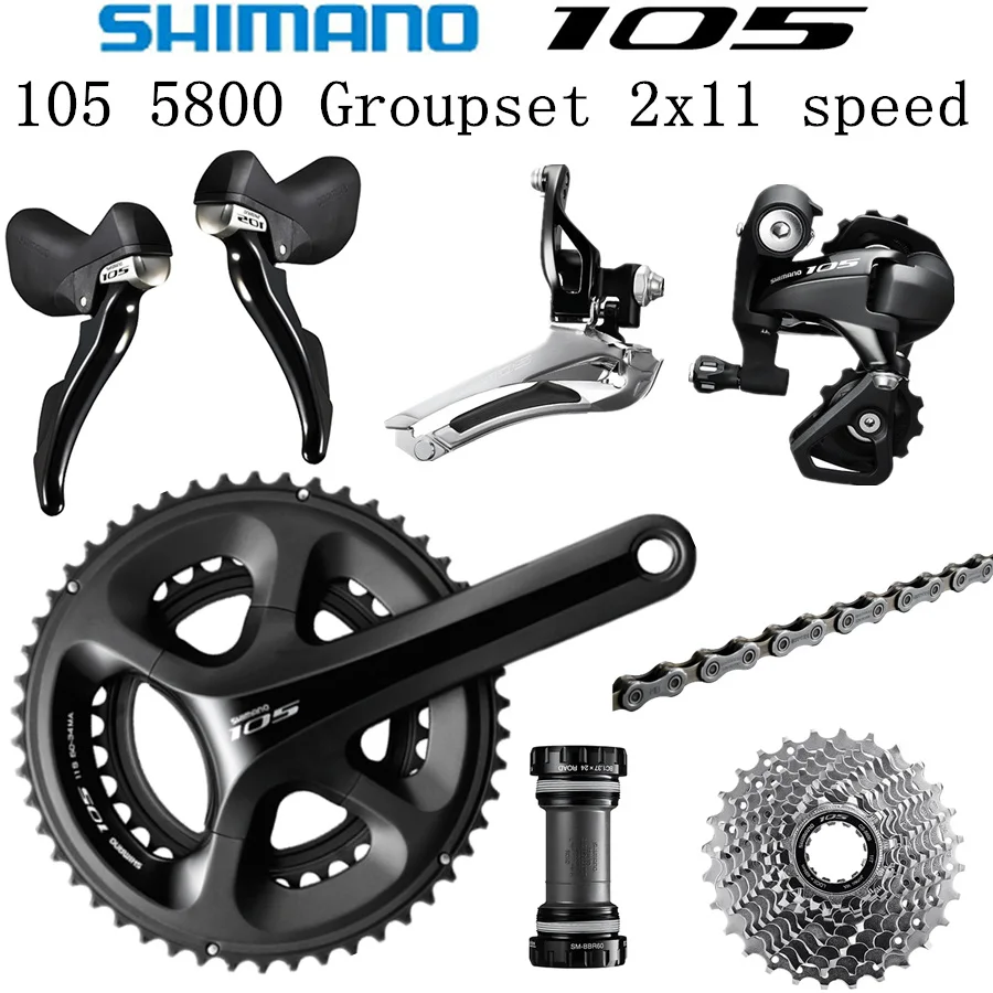 SHIMANO 5800 105 указано переключения передач Дорожный велосипед В переменного тока 50