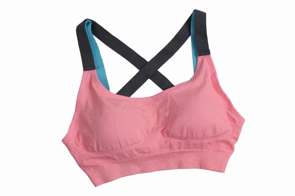 Sexy Women Fitness Bra Padded Compression Sport Top Sportswear Quick Dry Elastic Crop Running Yoga Ladies |