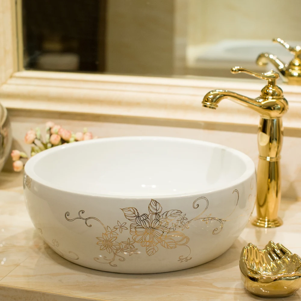 Chinese style above counter basin ceramic bathroom vanity washbasin washbasin art bowl shape LO621248
Chinese style above counter basin ceramic bathroom vanity washbasin washbasin art bowl shape LO621248