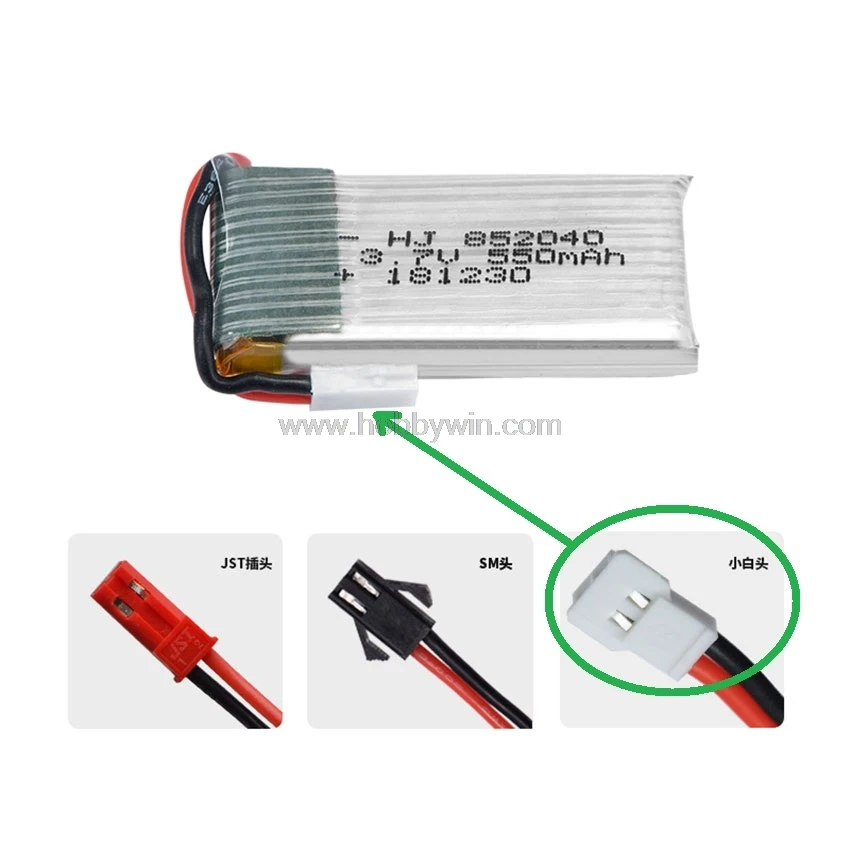 2x 1S3.7V 550mAh 30C LiPO Battery MX2.0-2P plug for mini size FPV Drone Helicopter Model Airplanes
2x 1S3.7V 550mAh 30C LiPO Battery MX2.0-2P plug for mini size FPV Drone Helicopter Model Airplanes