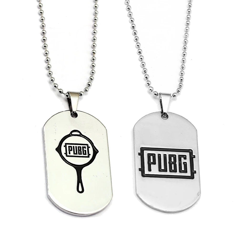 Game Playerunknown's Battlegrounds Necklace For Men Metal Alloy PUBG Necklace Women Fashion Jewelry Bead Chain choker kolye
Game Playerunknown's Battlegrounds Necklace For Men Metal Alloy PUBG Necklace Women Fashion Jewelry Bead Chain choker kolye
