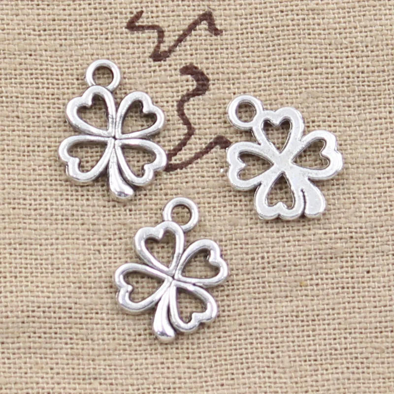 30pcs Charms Luck Irish Four Leaf Clover 17x14mm Antique Making Pendant fit,Vintage Tibetan Bronze,DIY Handmade Jewelry
30pcs Charms Luck Irish Four Leaf Clover 17x14mm Antique Making Pendant fit,Vintage Tibetan Bronze,DIY Handmade Jewelry