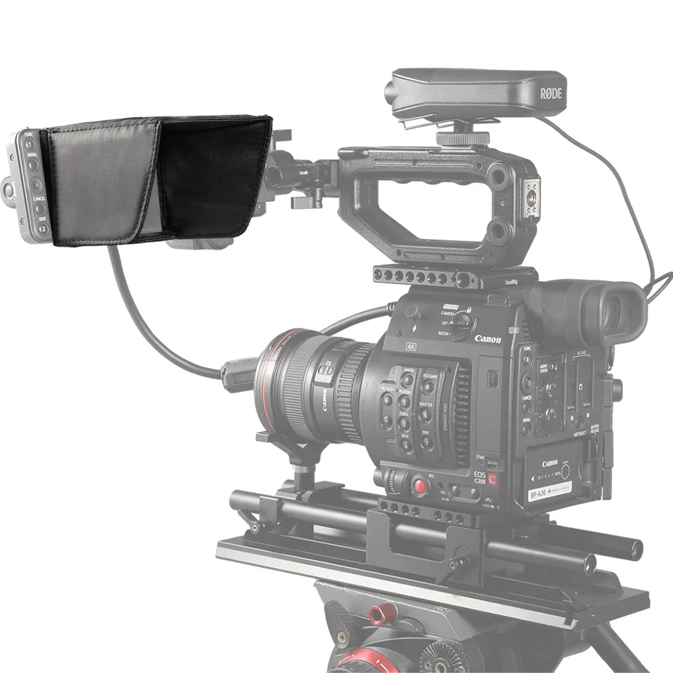 SmallRig Dslr Camera Hood C200 Lcd Sun Hood For Canon C200 Screen Monitor Protective Sun Screen Shade Hoods High Quality -2085
SmallRig Dslr Camera Hood C200 Lcd Sun Hood For Canon C200 Screen Monitor Protective Sun Screen Shade Hoods High Quality -2085