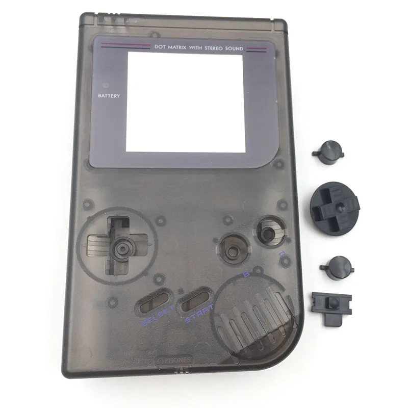 5 комплектов прозрачный корпус для дыма запасные части Nintendo GAME BOY DMG 01|Запасные