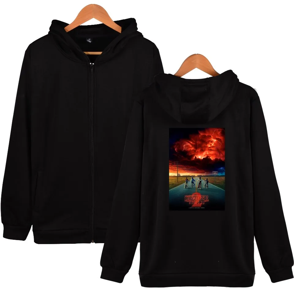 Stranger Things Season 2 Clothing Funny TV Stranger Things 2 Hoodies With Zipper Men Women Hooded Sweatshirts
Stranger Things Season 2 Clothing Funny TV Stranger Things 2 Hoodies With Zipper Men Women Hooded Sweatshirts