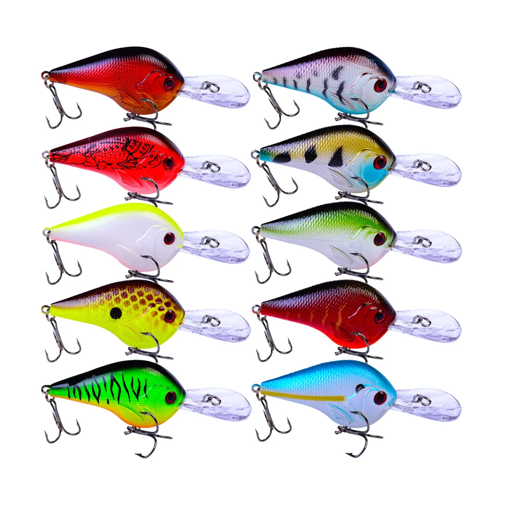 1PCS Fishing Lure Deep Swimming Crankbait 9.5cm 10g Hard Bait Tight Wobble Slow Floating Fishing Tackle
1PCS Fishing Lure Deep Swimming Crankbait 9.5cm 10g Hard Bait Tight Wobble Slow Floating Fishing Tackle